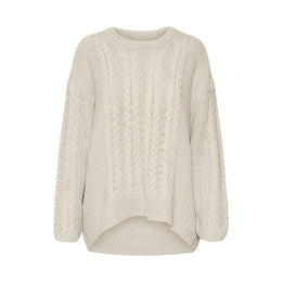 Vero Moda Beige Cotton Sweatshirt