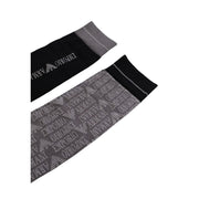 Emporio Armani Underwear Black Cotton Socks