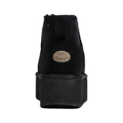EMU Australia Black Leather Ankle Boots
