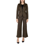 ICHI Green Polyester Blazer