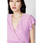 Jacqueline De Yong Multicolor Polyethylene Short Dress