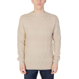 Only & Sons Beige Marabou Sweatshirt