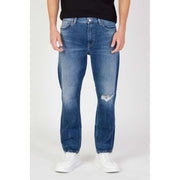 Tommy Hilfiger Jeans Blue Cotton Slim Fit Jeans