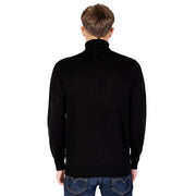 Antony Morato Black Wool Turtleneck