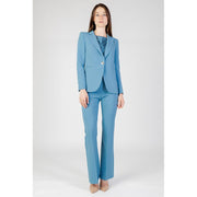 Rinascimento Turquoise Polyester Blazer