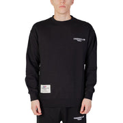 Underclub Black Cotton Sweatshirt