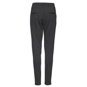 ICHI Gray Polyester Casual Pants