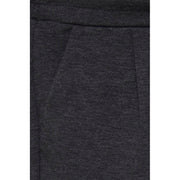 ICHI Gray Polyester Casual Pants
