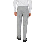 Antony Morato Gray Polyester Dress Pants
