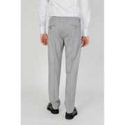 Antony Morato Gray Polyester Dress Pants