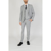 Antony Morato Gray Polyester Dress Pants