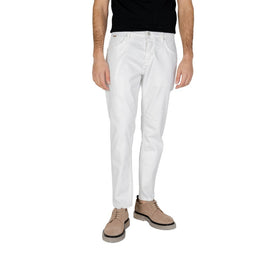 Antony Morato White Cotton Skinny Jeans