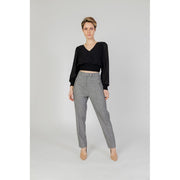 Morgan De Toi Black Polyester Pants