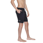 Blauer Black Polyamide Swim Shorts