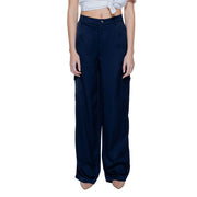 Street One Blue Viscose Pant
