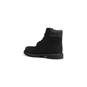 Timberland Black Recycled Leather Lace-Up Boots
