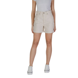 B.Young Beige Cotton Shorts