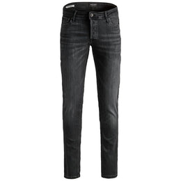 Jack Jones Black Organic Cotton Skinny Jeans