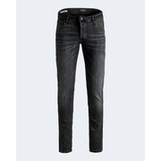 Jack Jones Black Organic Cotton Skinny Jeans
