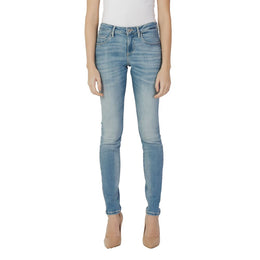 Guess Blue Cotton Skinny Jeans