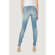 Guess Blue Cotton Skinny Jeans