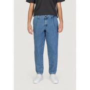 Jack Jones Blue Cotton Relaxed Fit Jeans