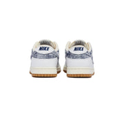 Nike Blue Leather Low Top Sneakers