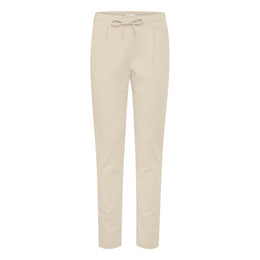ICHI Beige Polyester Pants
