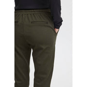 ICHI Green Polyester Casual Pants