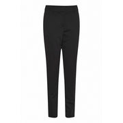 ICHI Black Recycled Polyester Dress Pants