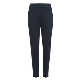 ICHI Blue Recycled Polyester Dress Pants