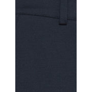 ICHI Blue Recycled Polyester Dress Pants