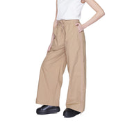 Blauer Beige Cotton Casual Pants