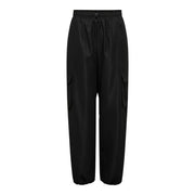 Only Black Cotton Cargo Pants