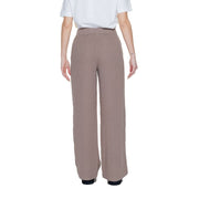 Street One Brown Cotton Pant