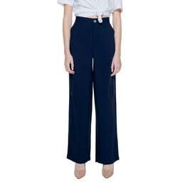 Street One Blue Viscose Pant