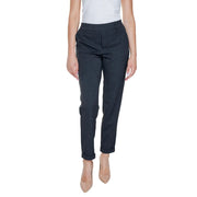 Vero Moda Gray Polyester Casual Pants