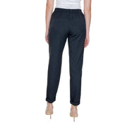 Vero Moda Gray Polyester Casual Pants