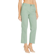 Street One Turquoise Cotton Chino Pants