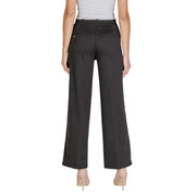 Street One Black Polyester Casual Pants