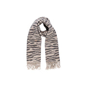 Pieces Beige Marabou Scarf
