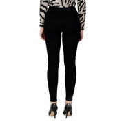 Only Black Viscose Leggings