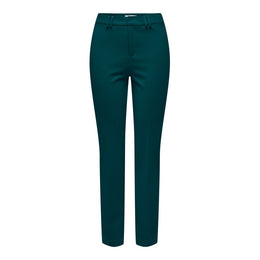 Only Green Polyester Casual Pants
