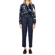 Street One Blue Viscose Pant