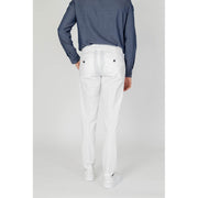 Antony Morato Cream Cotton Skinny Pants