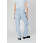 Only Blue Polyester Casual Pants