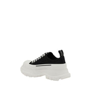 Alexander McQueen Black Rubber Chunky Sneakers