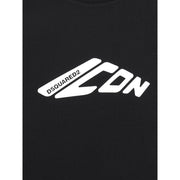 Dsquared² Black Cotton Sweatshirt