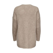 Only Beige Marabou Sweatshirt