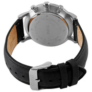 Cluse Black Leather Dress Watch